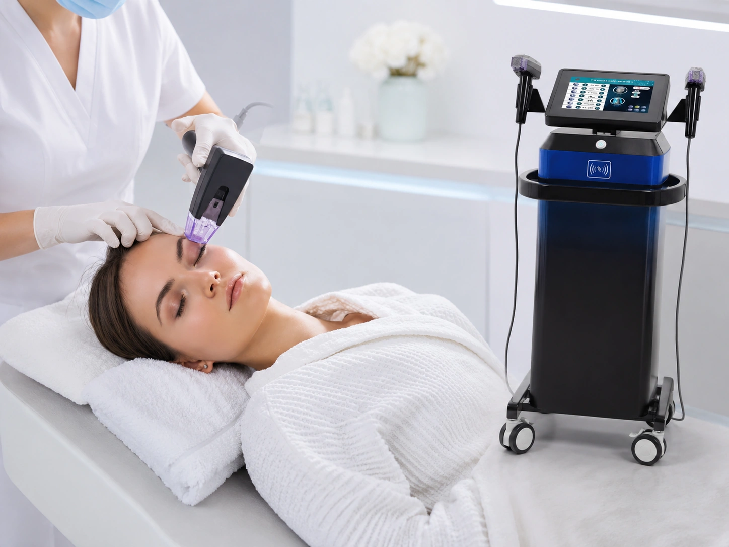 Morpheus8 needle depth explained for face and body RF microneedling treatments